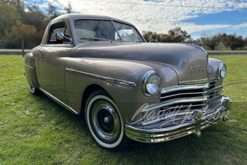 PLYMOUTH DELUXE CUSTOM COUPE، 1949