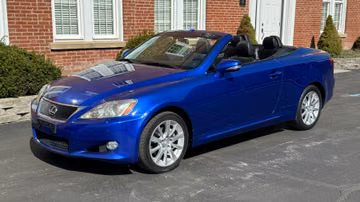 Lexus IS250 Convertible, 2010