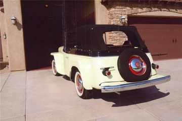 WILLYS JEEPSTER CONVERTIBLE, 1950
