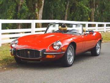 Jaguar E-Type Series 3 V-12 Roadster, 1973