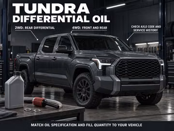 How Often Should You Change Differential Oil in a Toyota Tundra?