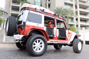 JEEP WRANGLER UNLIMITED CUSTOM SUV, 2012