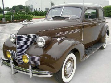 Chevrolet Master Deluxe 2 Dr Sedan, 1939