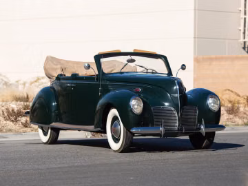 سيارة Lincoln-Zephyr سيدان مكشوفة، 1938