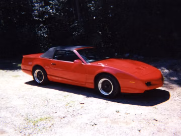 Pontiac Firebird Trans Am Convertible, 1991