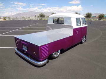 VOLKSWAGEN CREW CAB DOUBLE CAB TRUCK, 1961