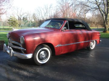 Ford Custom Convertible, 1949
