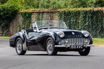 Triumph TR3A, 1960