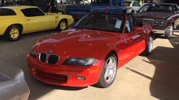 BMW Z3 Convertible, 2001