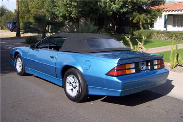 CHEVROLET CAMARO RS CONVERTIBLE, 1989