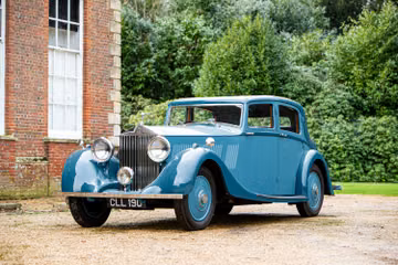 Rolls-Royce 20/25 Sports Saloon, 1936