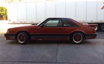 FORD MUSTANG SALEEN 2 DOOR COUPE, 1988