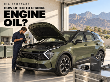 How often to change engine oil in a Kia Sportage