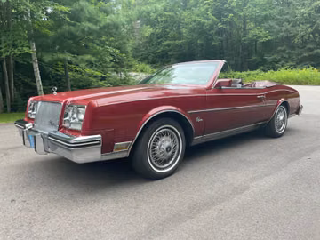 Buick Riviera Convertible, 1985