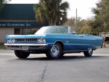 Plymouth Sport Fury Convertible، 1969
