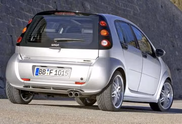 Smart Forfour 1.5t Brabus specs