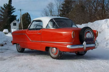 NASH METROPOLITAN, ДВУХДВЕРНЫЙ ХАРДТОП, 1957 ГОД