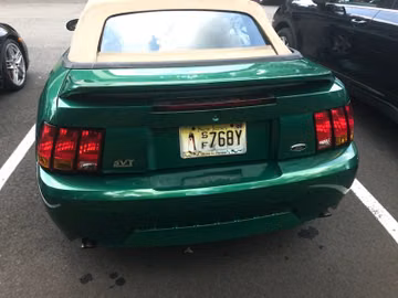 Ford Mustang Convertible, 1999