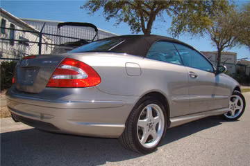 MERCEDES-BENZ CLK500 CABRIOLET, 2004