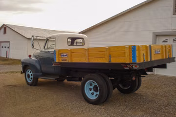 GMC 250 FLATBED TRUCK, 1955