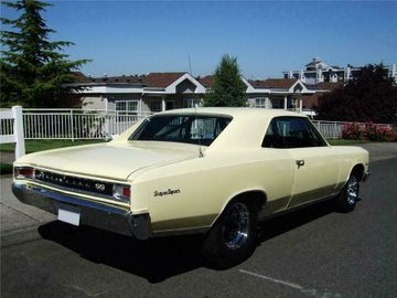 CHEVROLET CHEVELLE CUSTOM 2 DOOR HARDTOP, 1966