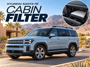 Hyundai Santa Fe: когда менять салонный воздушный фильтр