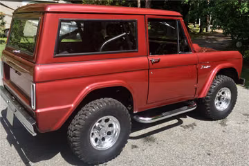 FORD BRONCO CUSTOM 4X4 SUV, 1977