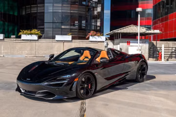 McLaren 720s Spider VIN. SBM14FCA5LW004053, 2020