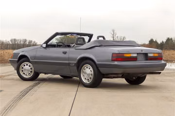 FORD MUSTANG GT CONVERTIBLE, 1985