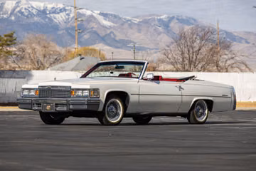 Cadillac DeVille Convertible, 1979