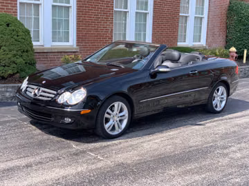 Mercedes-Benz CLK350 Convertible, 2009