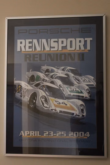 Rennsport Reunion II Porsche - Print, 2004