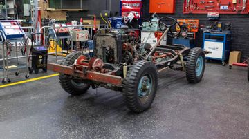 Jeep CJ-5 Cutaway Chassis, 1955