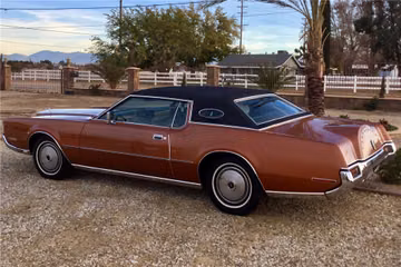 LINCOLN CONTINENTAL MARK IV, 1972