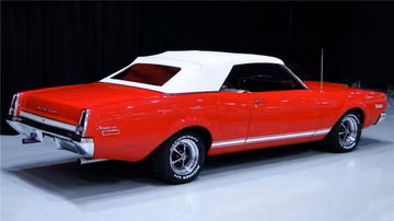 MERCURY MONTEGO MX CONVERTIBLE, 1968