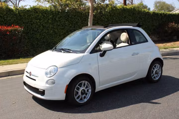 Fiat 500C Convertible, 2015