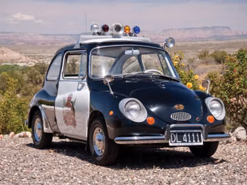 Subaru 360 Police Car, 1970