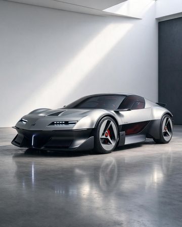 Alpine A310 Vision Revives French Sports Car Flair