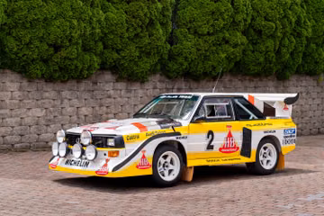 Audi Sport Quattro S1 E2 VIN. WAUZZZ85ZGA905010 Audi Sport Internal No. RE10, 1985