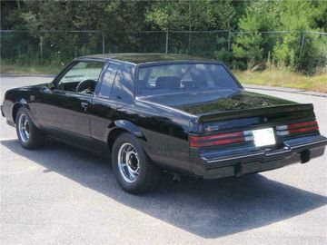 BUICK REGAL GRAND NATIONAL 2 DOOR COUPE, 1987