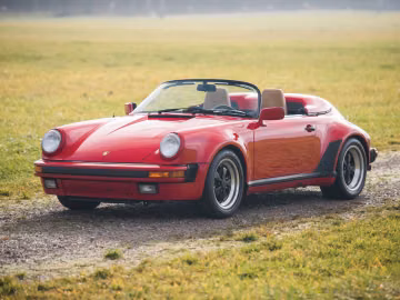 Porsche 911 Speedster, 1989
