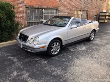 Mercedes-Benz CLK320 Convertible, 1999