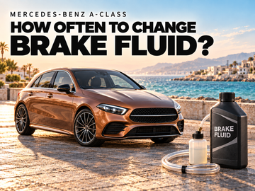Mercedes-Benz A-Class brake fluid replacement