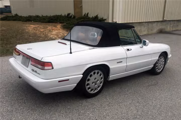 ALFA ROMEO SPIDER VELOCE CONVERTIBLE, 1991