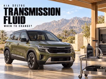 When to change Kia Seltos transmission fluid