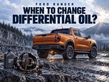 When should you change Ford Ranger differential oil?