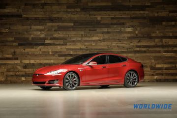 Tesla S P100D, 2017