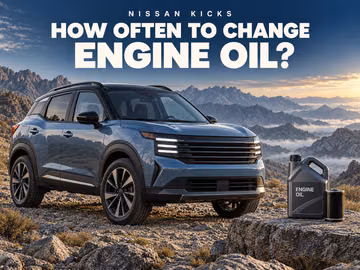 How often to change engine oil in a Nissan Kicks