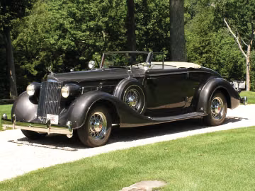 Packard 1404 Super Eight Convertible Victoria, 1936