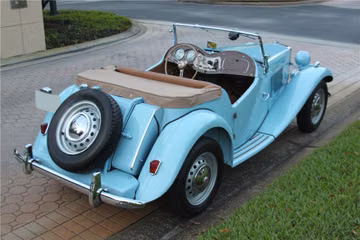 MG TD CONVERTIBLE, 1951